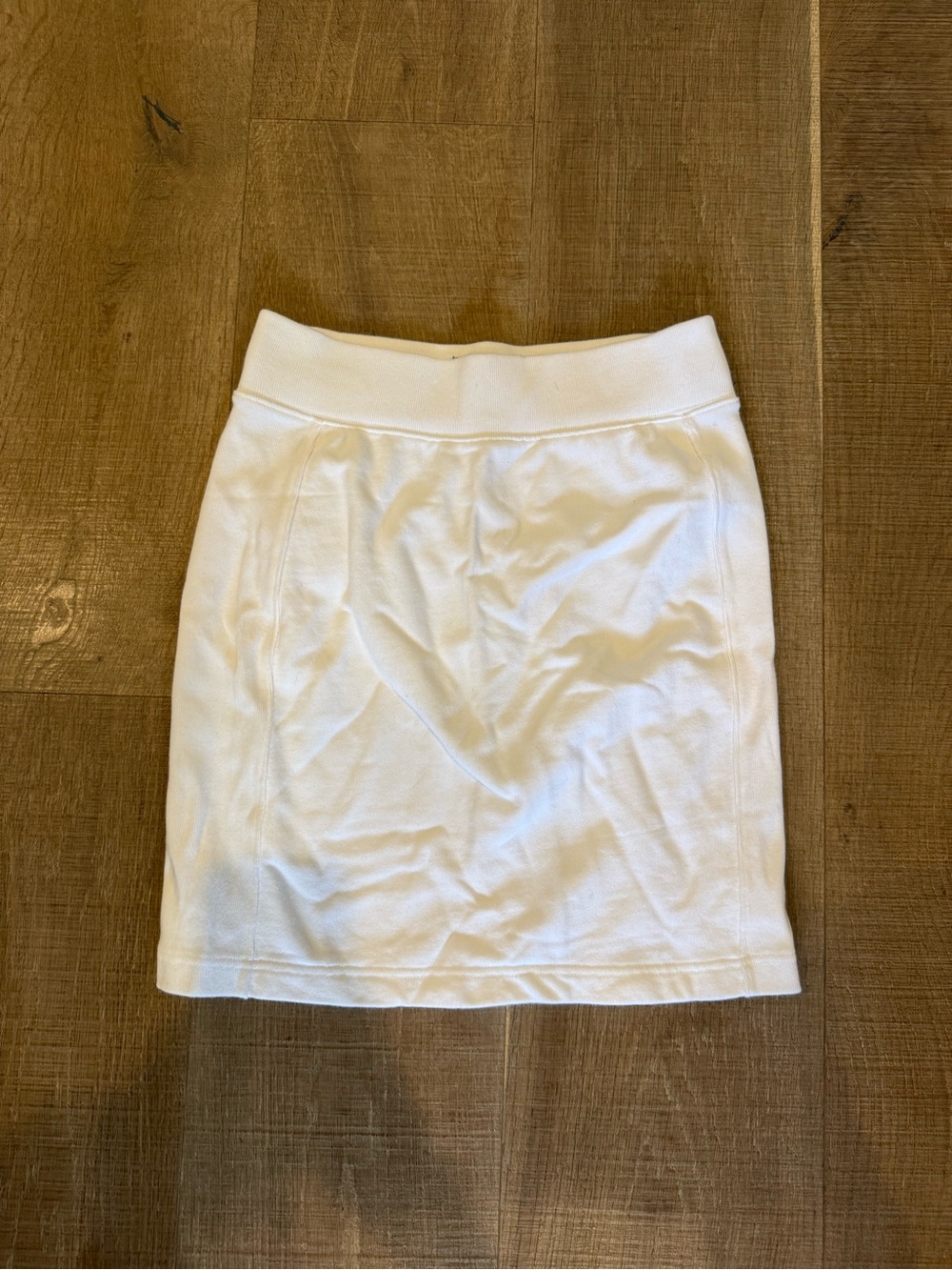 GAP White Knit Pencil Skirt